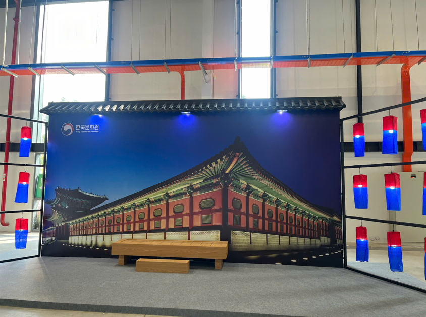 주베트남한국문화원 문화 체험 부스
