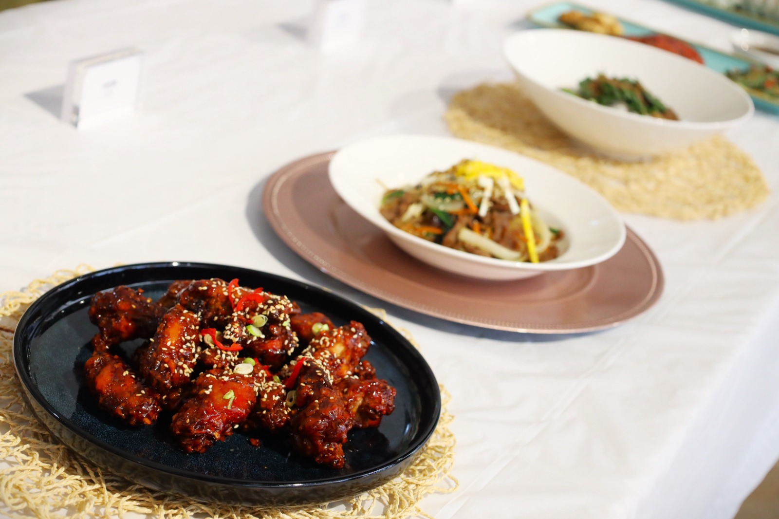 A plate of food on a table

Description automatically generated