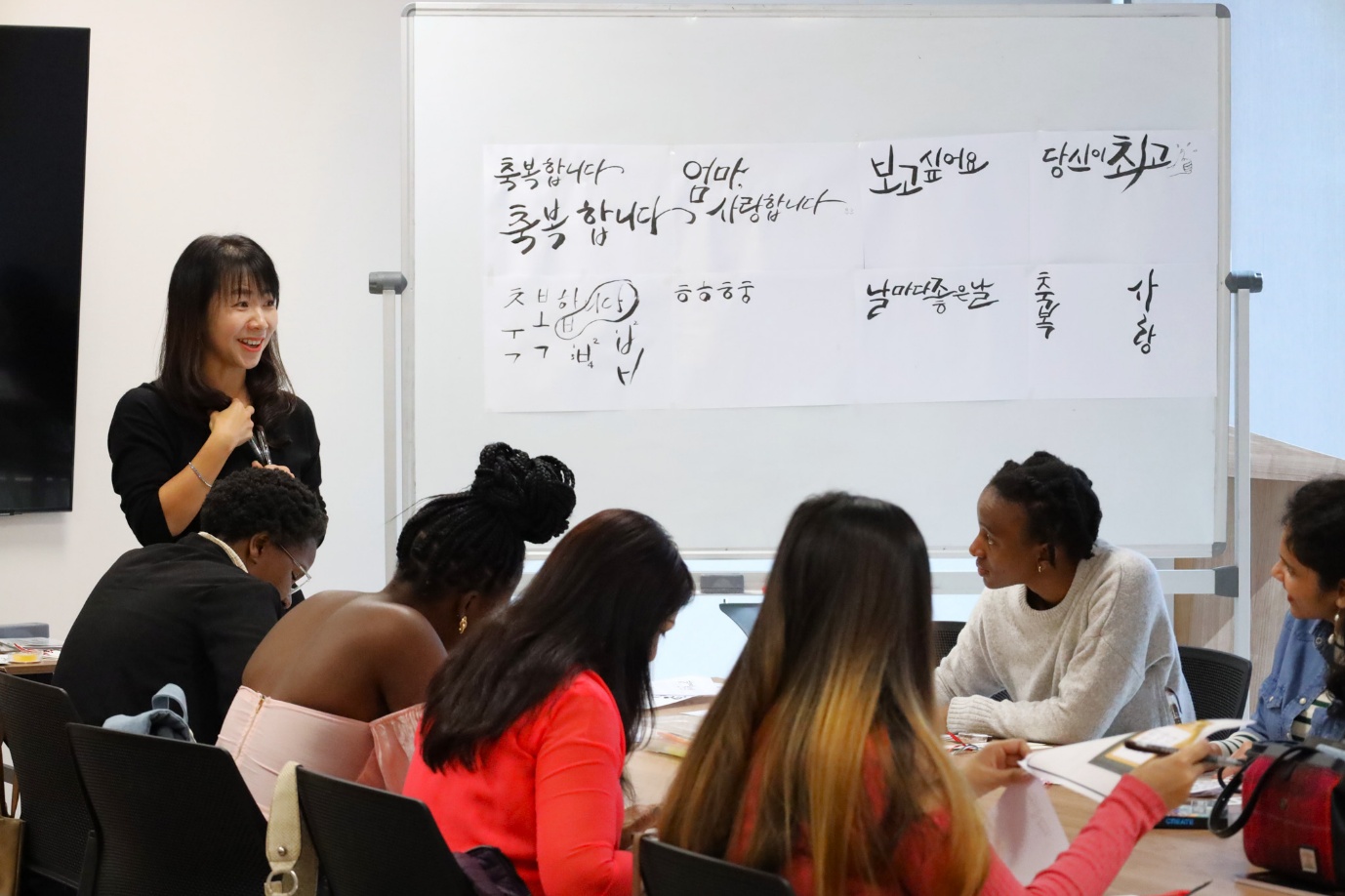 남아공서 열린 한국 캘리그래피 단기과정, 창의적 한글 여정의 뜻깊은 마무리