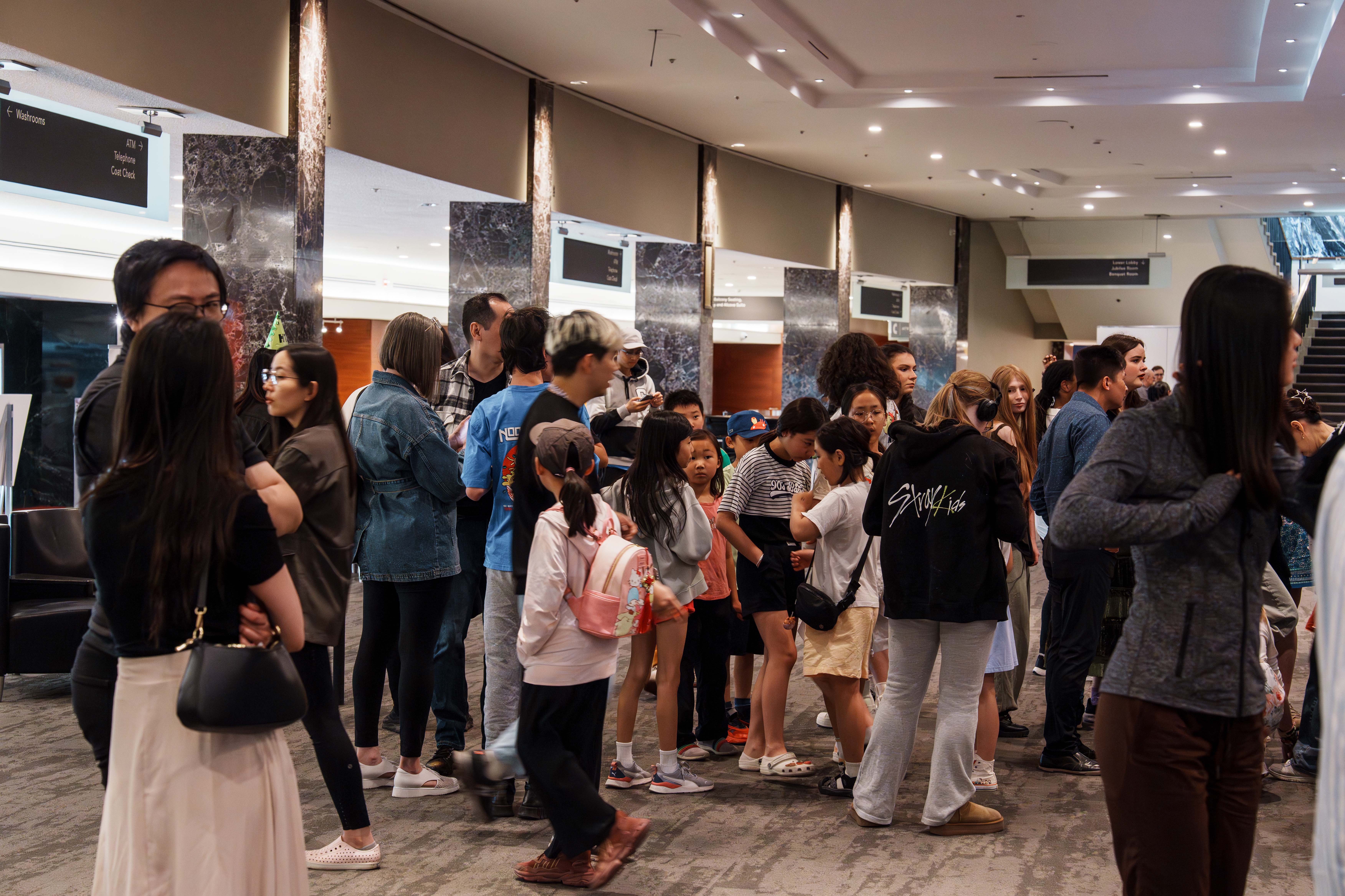 Lobby Picture with Audience