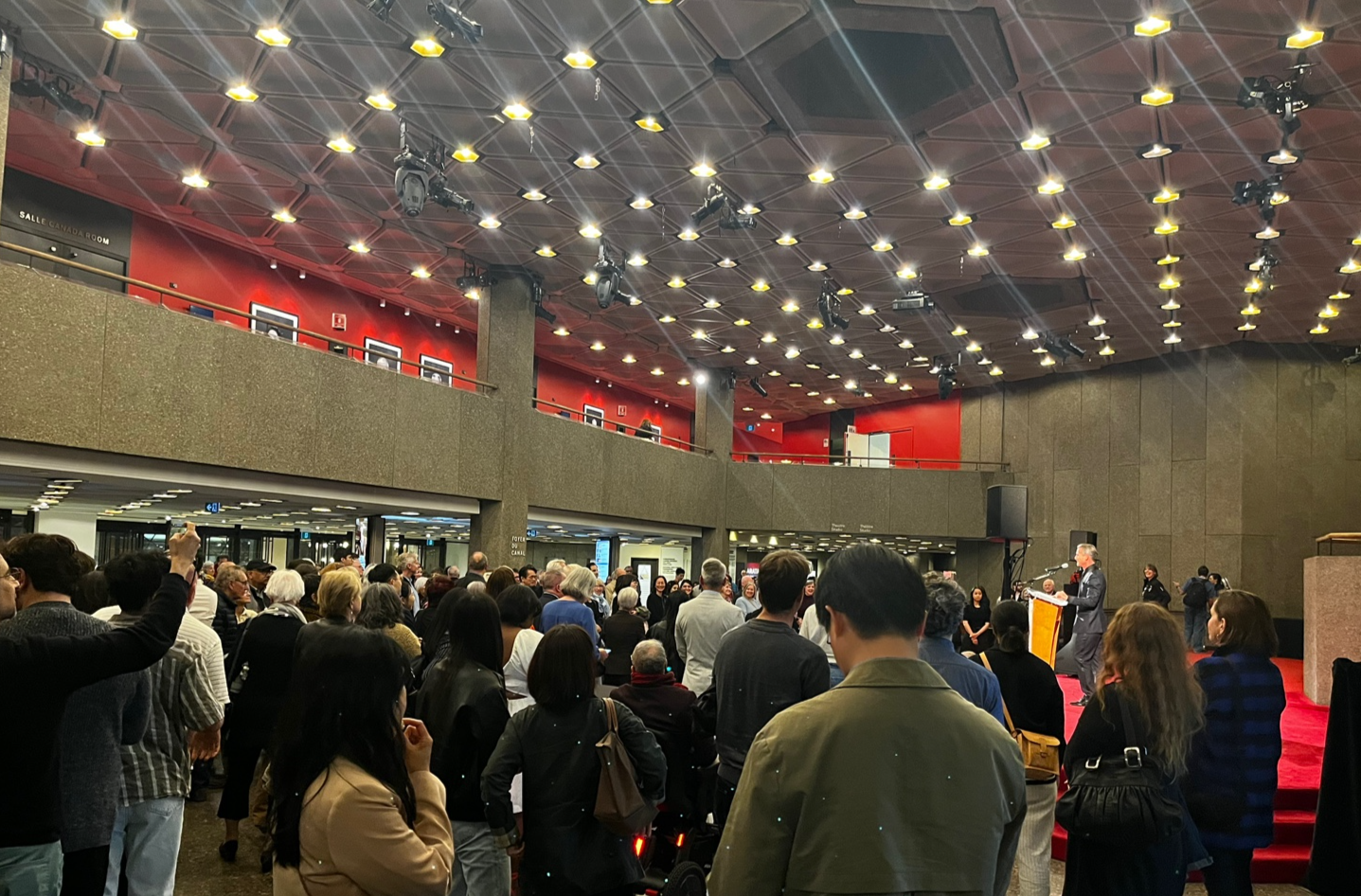 National Arts Centre Lobby where Korean Booth was located