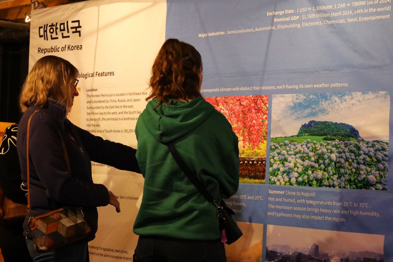 A couple of people looking at a poster

AI-generated content may be incorrect.