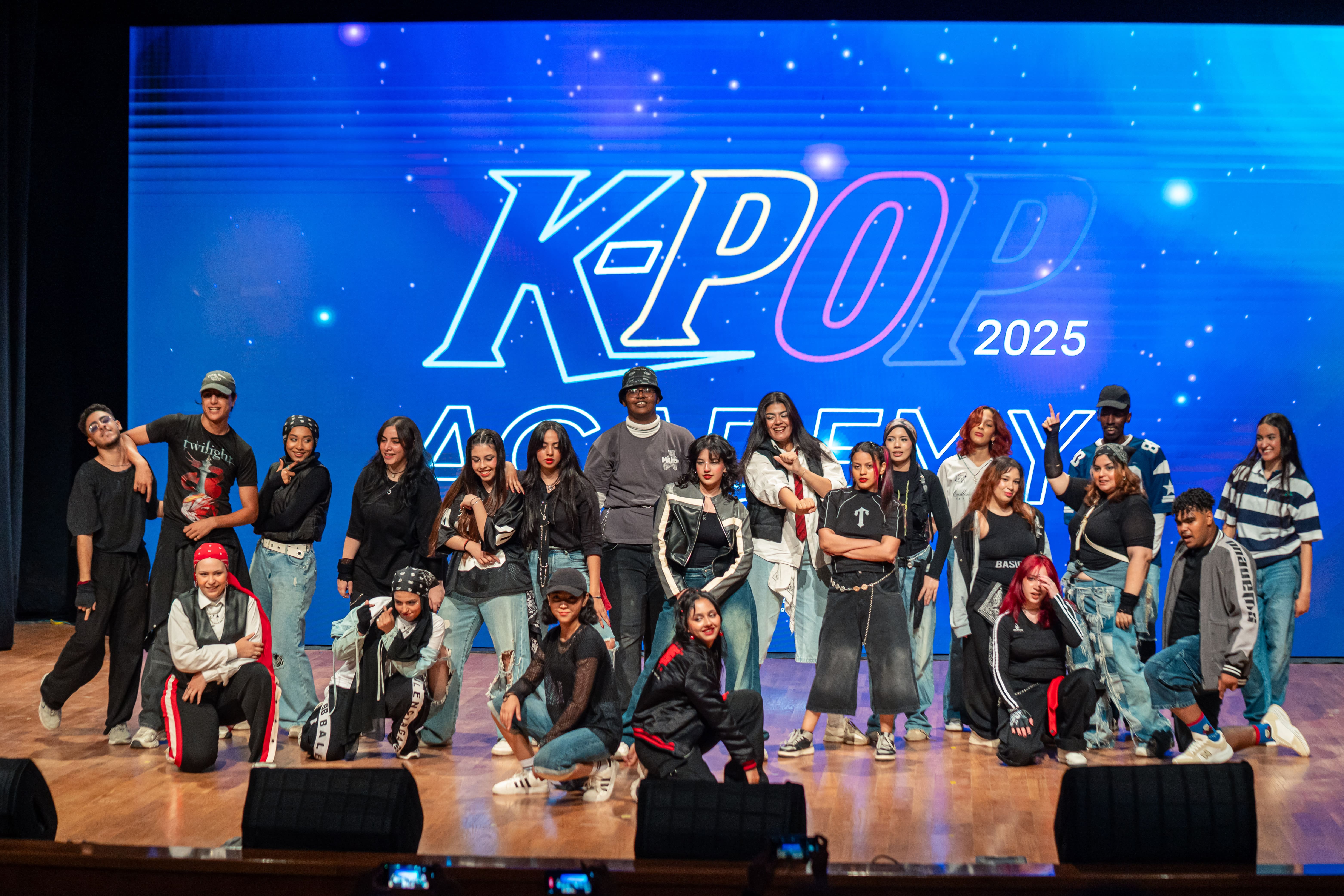 (2025 한국문화주간, K-POP 아카데미 수료생 공연 모습&nbsp;ⓒ주이집트한국문화원)