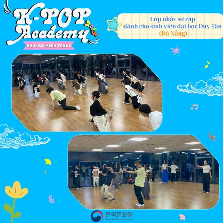 다낭 쥬이떤대학교 대학생 대상 초급반을 개최한다.