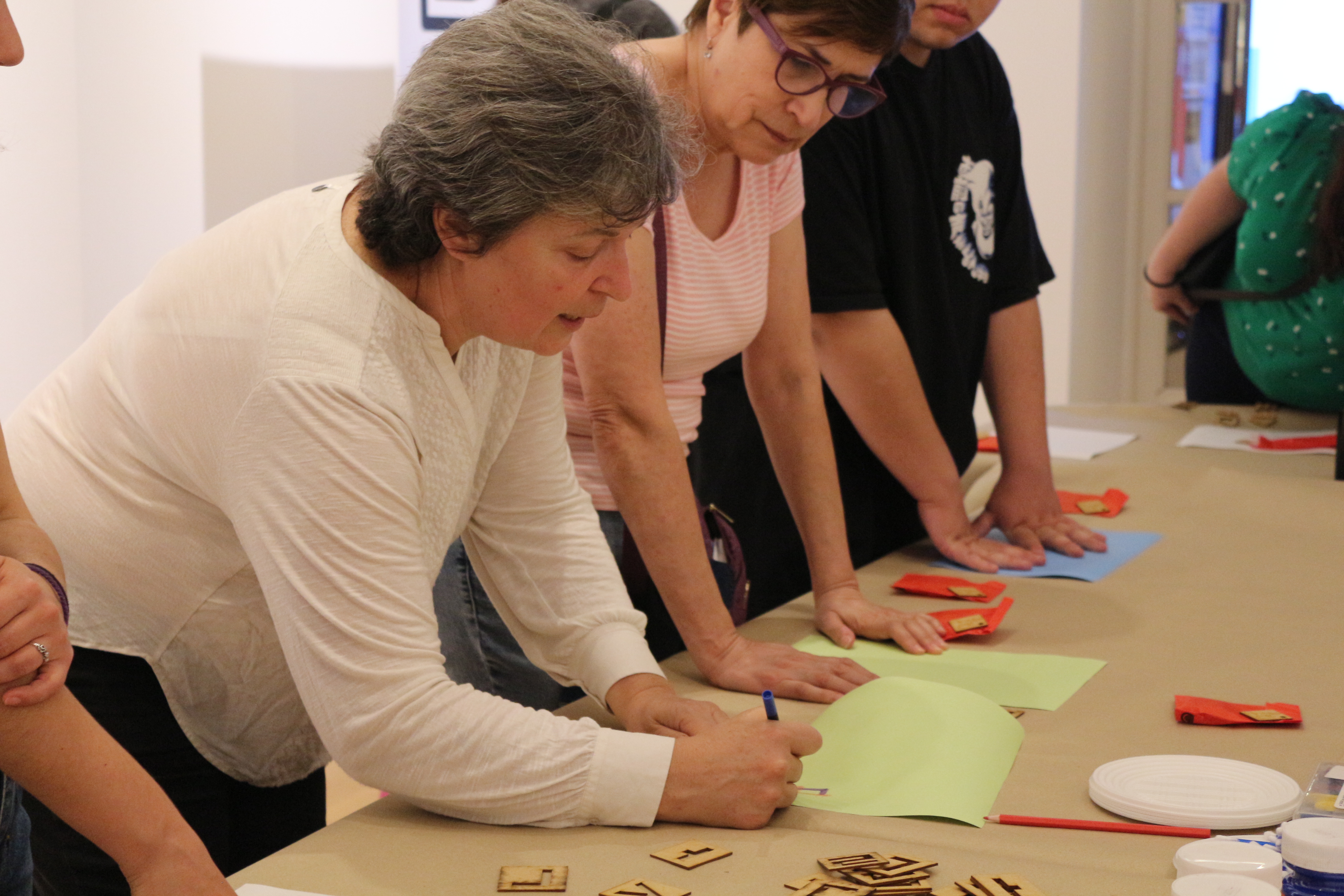 더욱 가까운 한국 | 한글 속 숨은 기하학을 만나다, 참여형 워크숍 현장