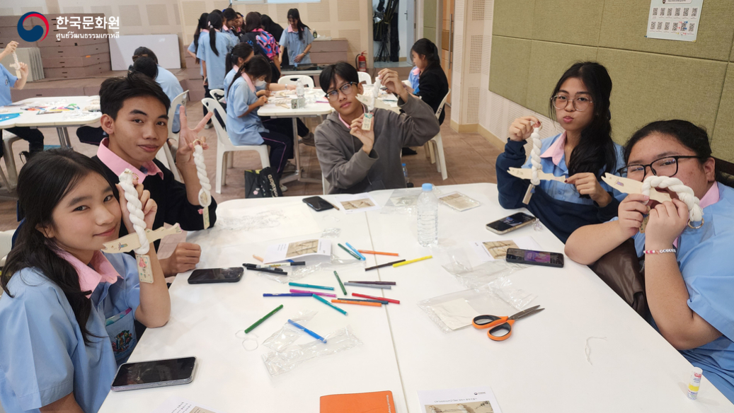 수완꿀랍위타야라이 논타부리학교 한국문화 체험행사