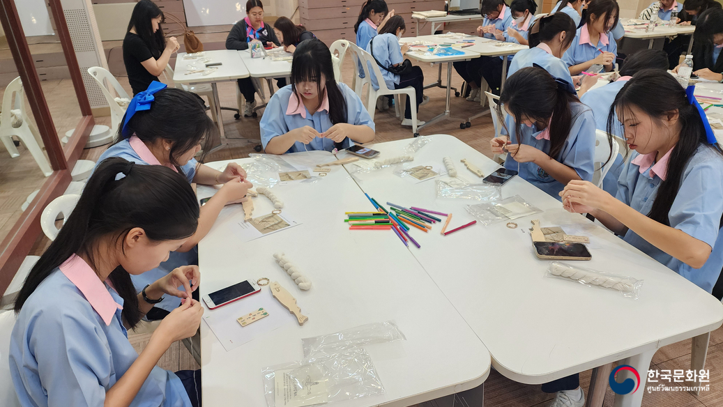 수완꿀랍위타야라이 논타부리학교 한국문화 체험행사수완꿀랍위타야라이 논타부리학교 한국문화 체험행사