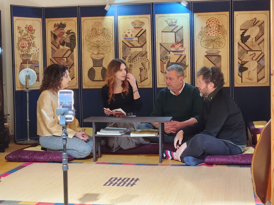 넷플릭스 시리즈 "이 사랑 통역 되나요?" 이탈리아어 더빙 관련 콘텐츠 촬영 모습